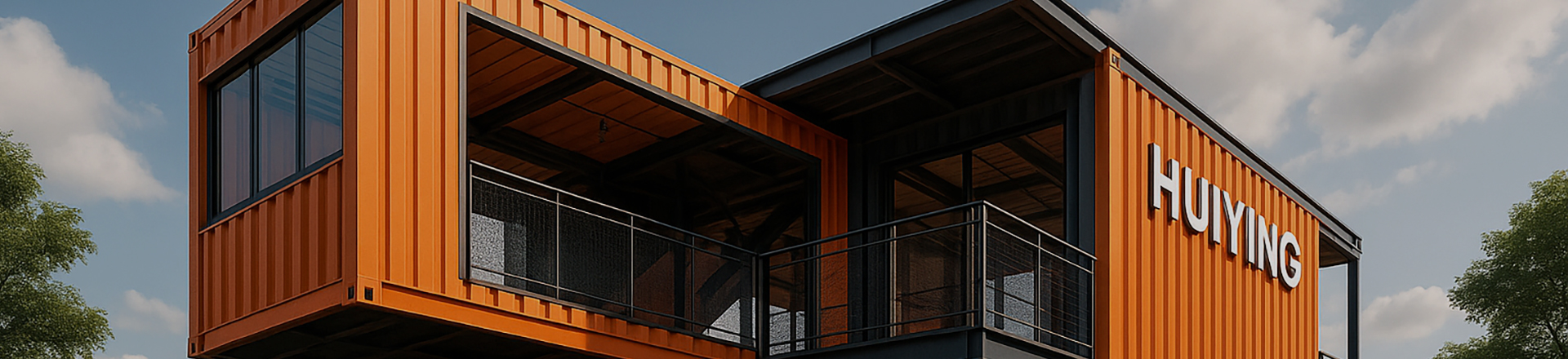 固定波浪式集装箱