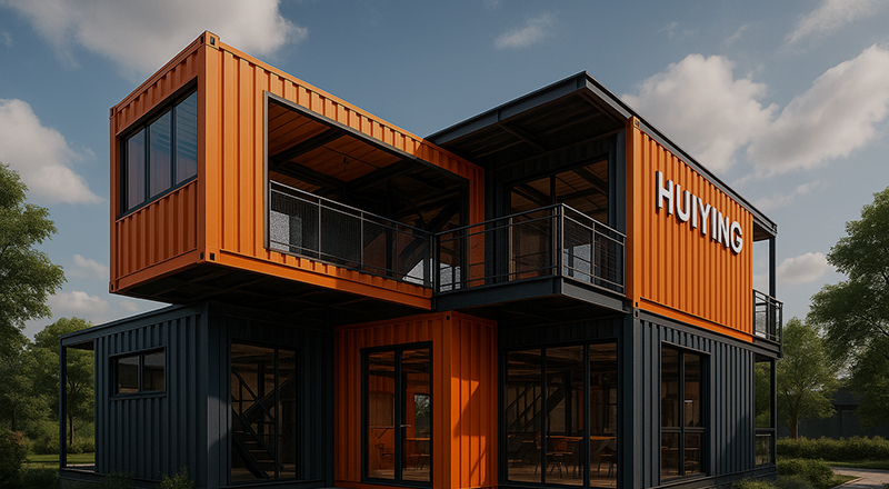 固定波浪式集装箱