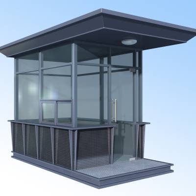 钢结构保安亭5
