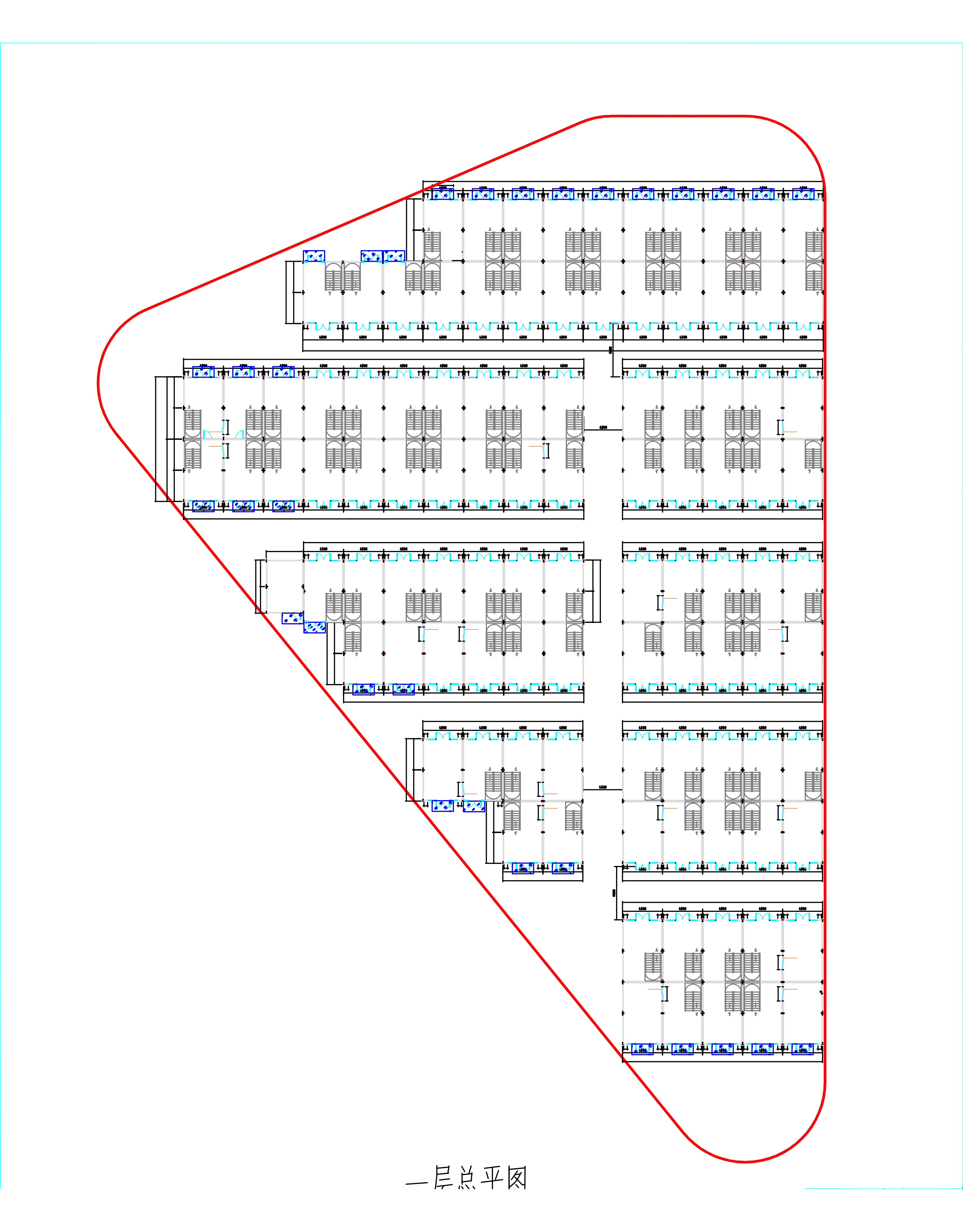 双层模块化商业街建筑结构设计图纸.png